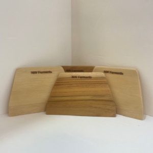 Teak Wood Dough Scrapers